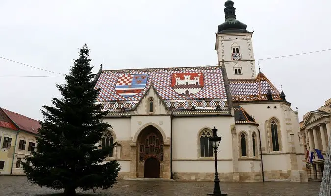 Zagreb, Croácia: Igreja de São Marcos