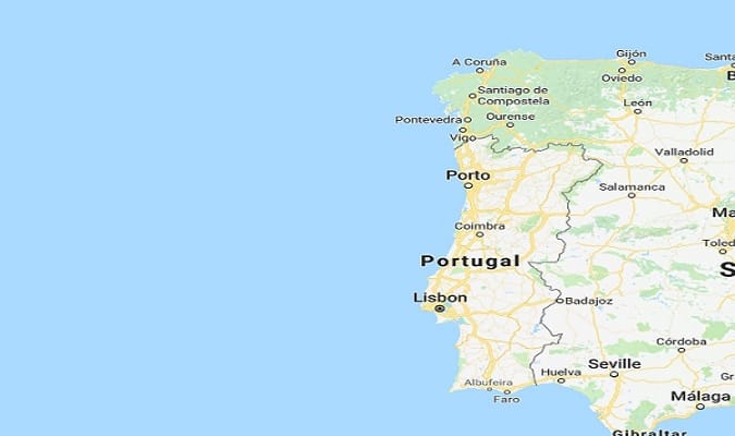 Mapa de Portugal