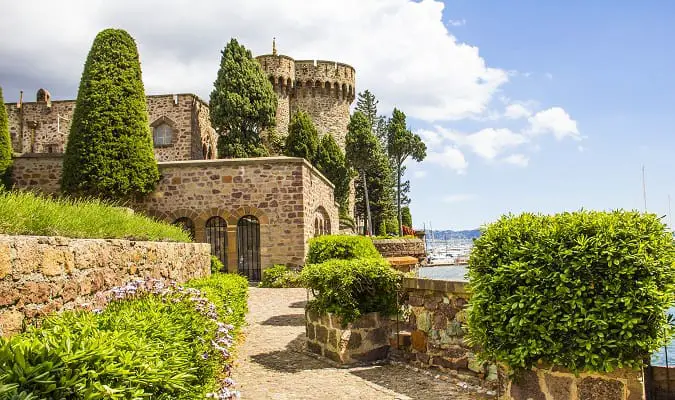 Le Château de la Napoule no Sul da França
