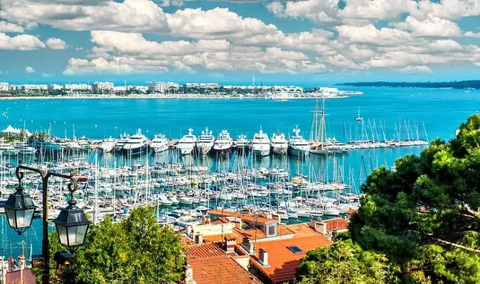 Temperatura em Cannes