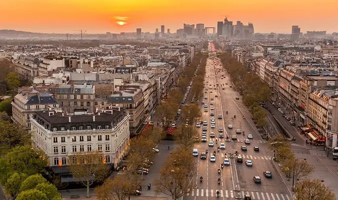 Temperatura em Paris