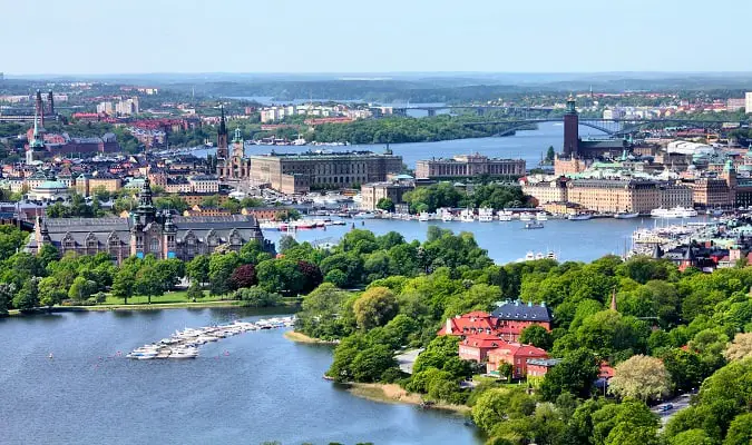 Estocolmo, maior cidade da Suécia