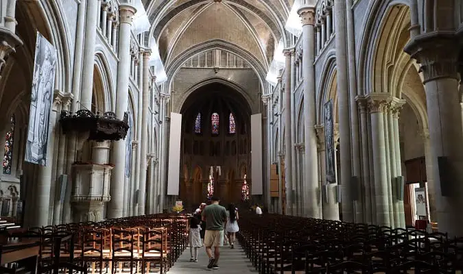 Catedral de Lausanne Interior