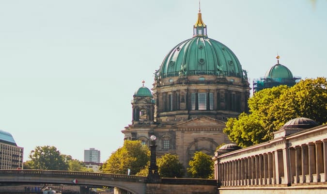 Catedral de Berlim na Ilha dos Museus