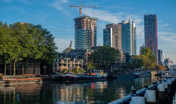 Foto de Rotterdam na Holanda