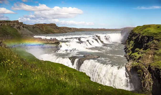 Pontos Turísticos Islândia: Gullfoss