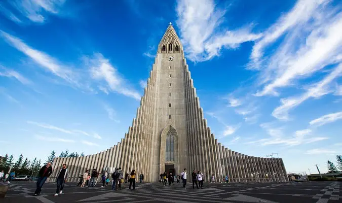 Hallgrímskirkja em Reykjavik