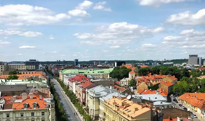 Vilnius é a capital e maior cidade da Lituânia
