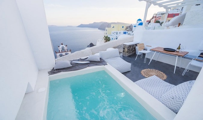 Melhores Hotéis em Santorini