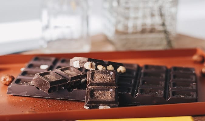 O terceiro país no mundo que mais consome chocolate é a Irlanda, com 7.89 kg de chocolate consumidos pelos irlandeses per capita por ano.