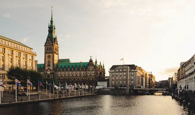 Trecho Copenhagen – Hamburgo
