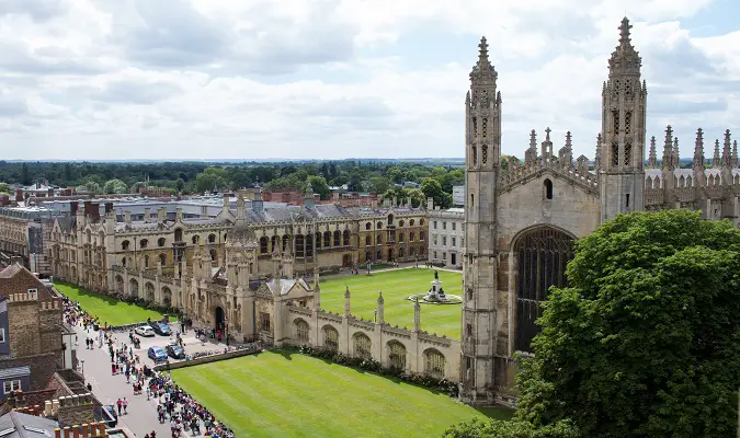 Trecho Londres – Cambridge