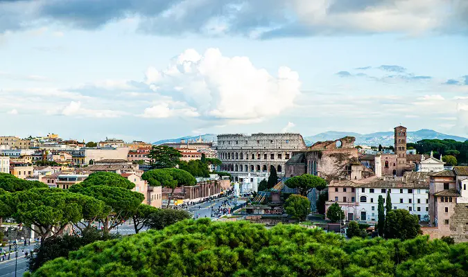 Trecho Milão – Roma