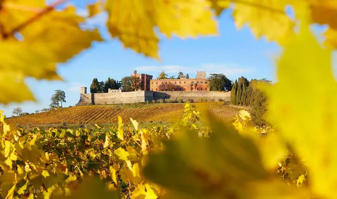Melhores Vinícolas na Toscana - ©Castello di Brolio